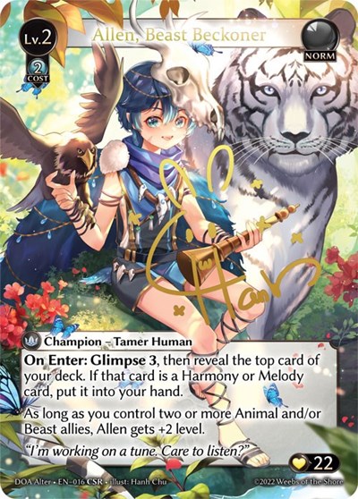 Allen, Beast Beckoner (CSR)