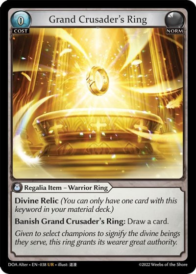 Grand Crusader's Ring