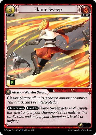 Flame Sweep