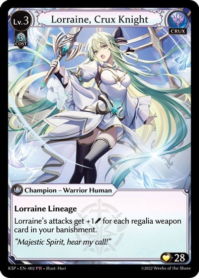 Lorraine, Crux Knight