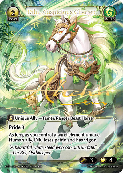 Dilu, Auspicious Charger (CSR)