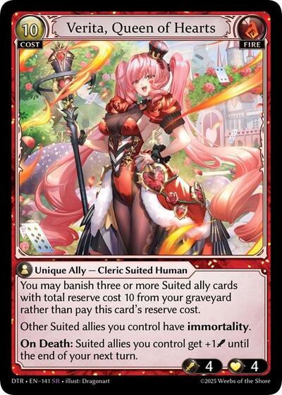 Verita, Queen of Hearts
