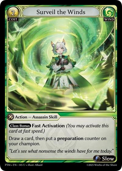 Surveil the Winds (Curio Foil)