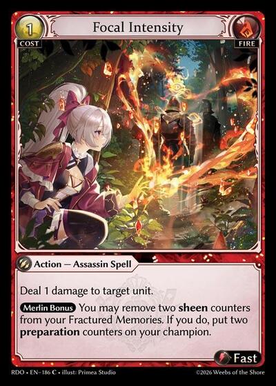 Focal Intensity (Curio Foil)