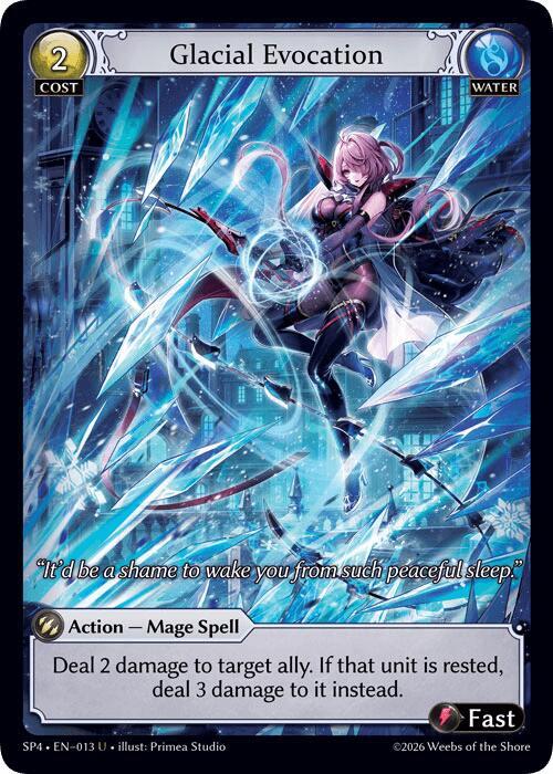 Glacial Evocation (Curio Foil)
