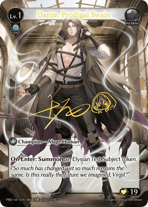 Dante, Prodigal Swain (CSR)