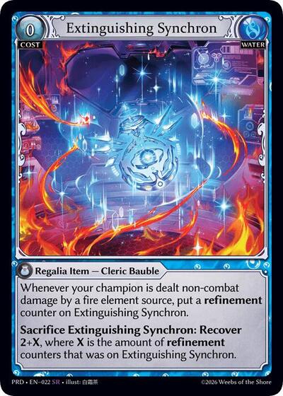 Extinguishing Synchron
