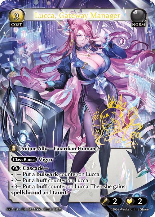 Lucca, Gateway Manager (CSR)