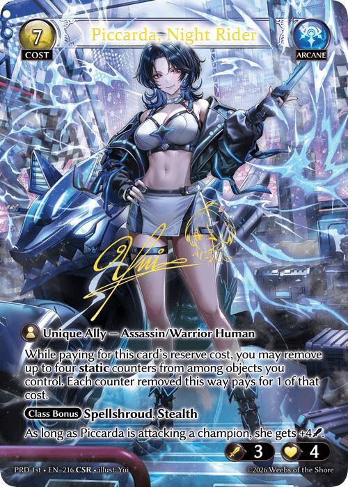 Piccarda, Night Rider (CSR)
