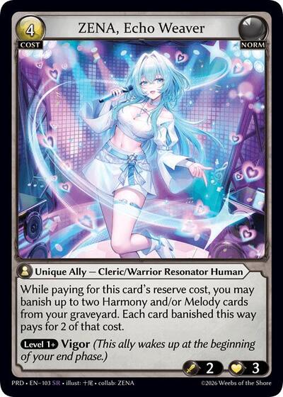 ZENA, Echo Weaver