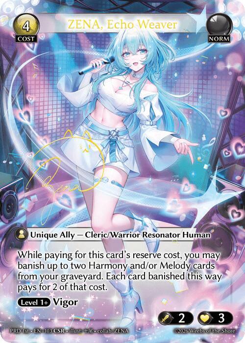 ZENA, Echo Weaver (CSR)