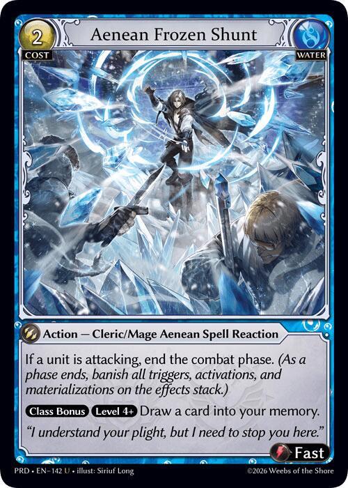 Aenean Frozen Shunt (Interference Curio Foil)