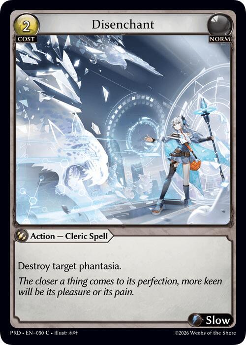 Disenchant (Interference Curio Foil)