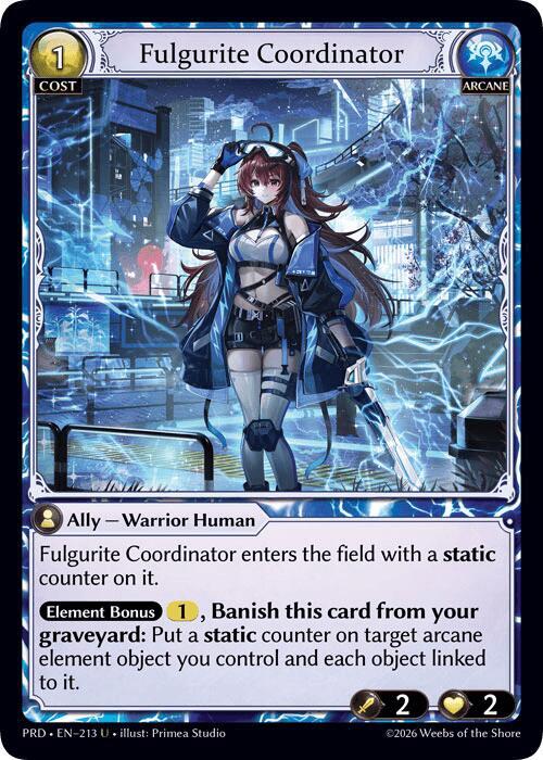 Fulgurite Coordinator (Interference Curio Foil)