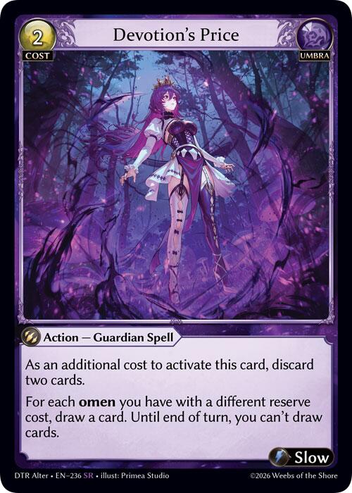 Devotion's Price