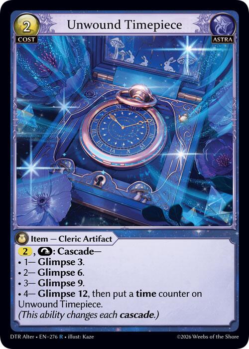Unwound Timepiece