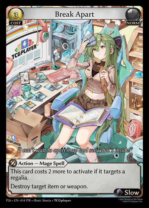 Break Apart - Promotional 2026 Grand Archive spoiler