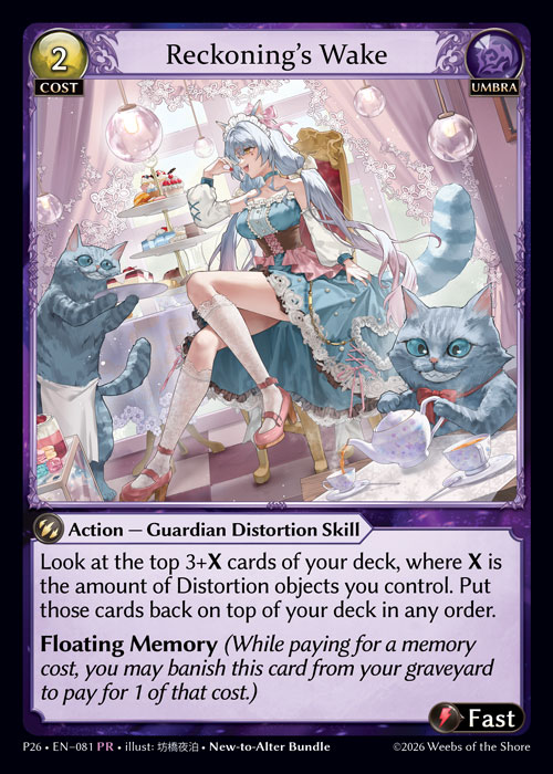 Reckoning's Wake - Promotional 2026 Grand Archive spoiler