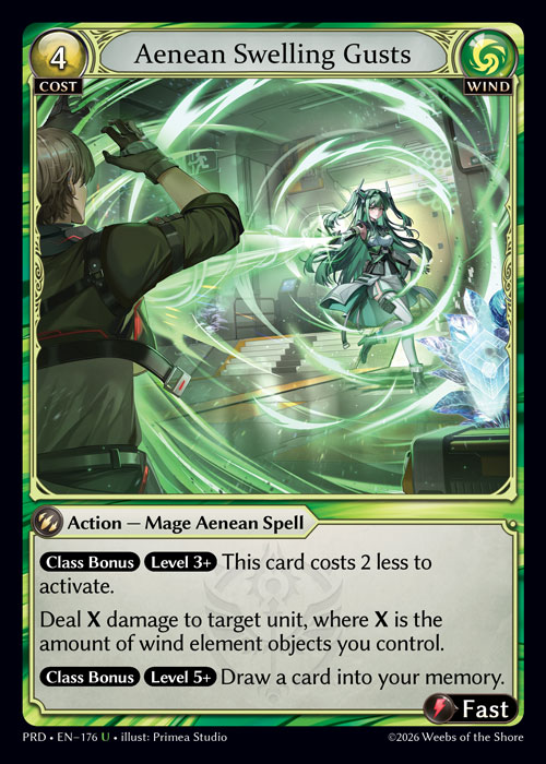 Aenean Swelling Gusts - .asphodel/paradise Grand Archive spoiler