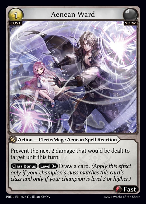 Aenean Ward - .asphodel/paradise Grand Archive spoiler