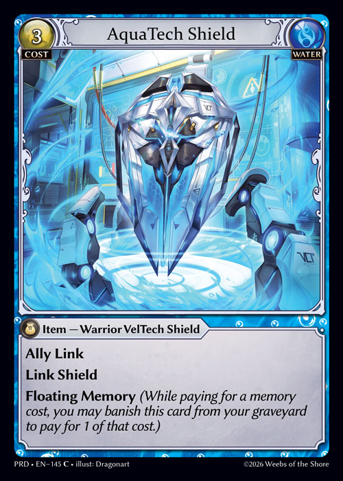AquaTech Shield - .asphodel/paradise Grand Archive spoiler