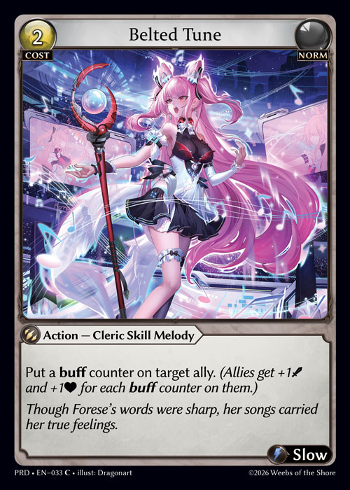 Belted Tune - .asphodel/paradise Grand Archive spoiler