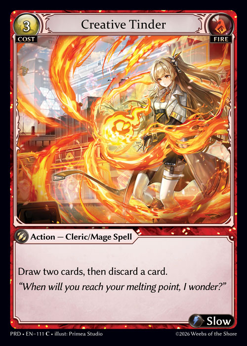 Creative Tinder - .asphodel/paradise Grand Archive spoiler