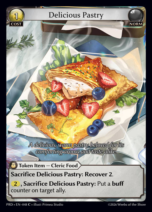 Delicious Pastry - .asphodel/paradise Grand Archive spoiler