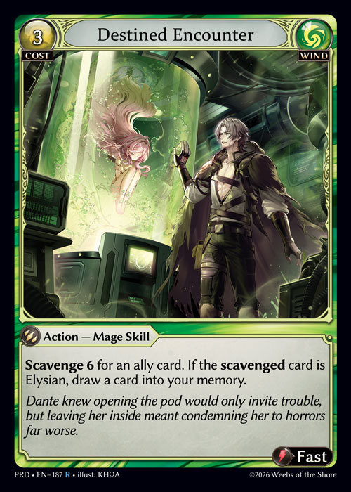 Destined Encounter - .asphodel/paradise Grand Archive spoiler