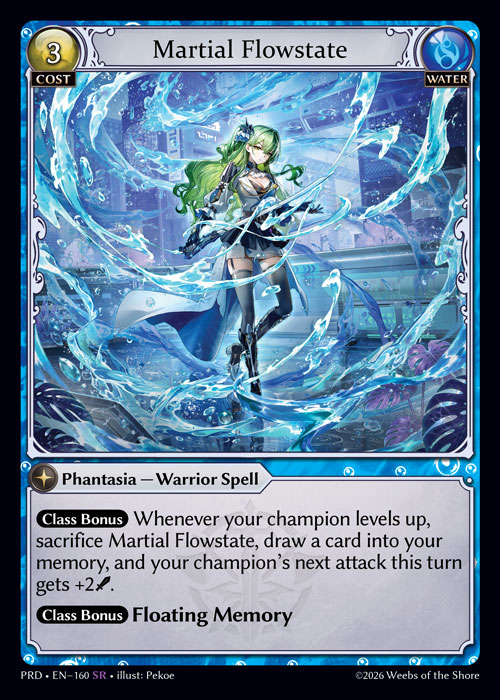 Martial Flowstate - .asphodel/paradise Grand Archive spoiler