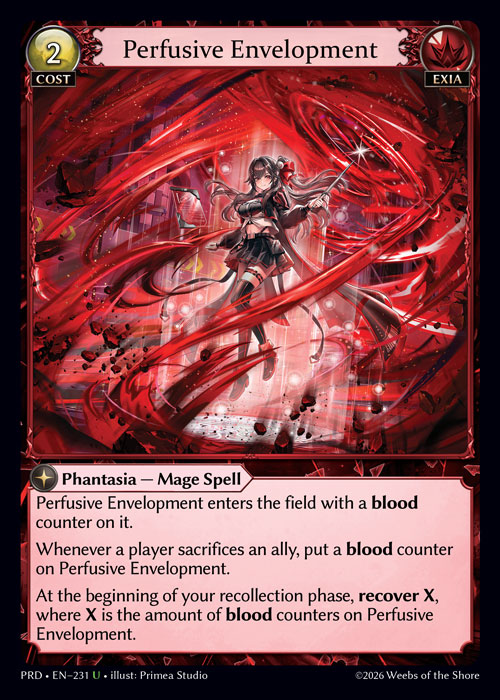 Perfusive Envelopment - .asphodel/paradise Grand Archive spoiler