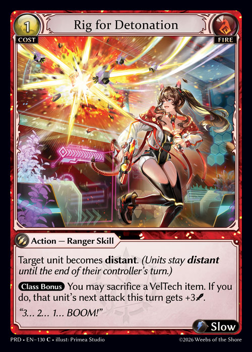 Rig for Detonation - .asphodel/paradise Grand Archive spoiler