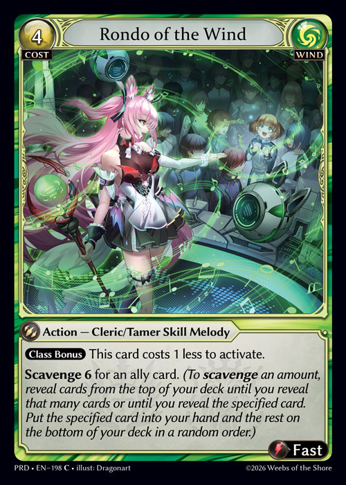Rondo of the Wind - .asphodel/paradise Grand Archive spoiler