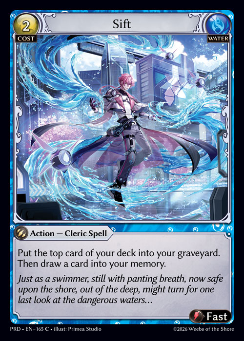 Sift - .asphodel/paradise Grand Archive spoiler