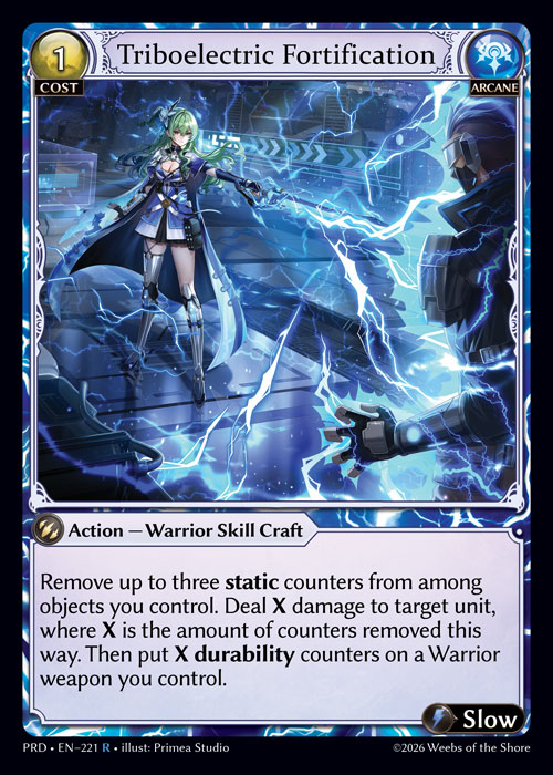 Triboelectric Fortification - .asphodel/paradise Grand Archive spoiler