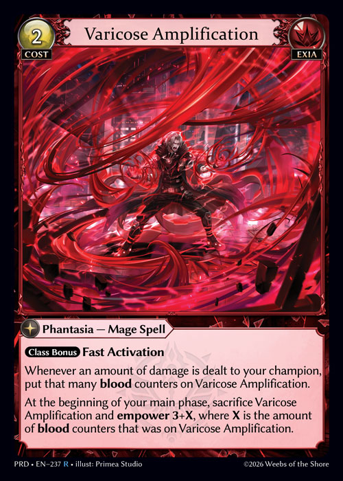 Varicose Amplification - .asphodel/paradise Grand Archive spoiler