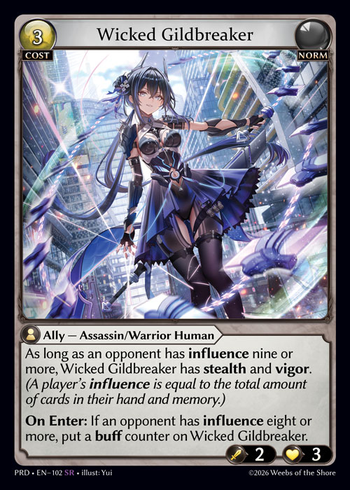 Wicked Gildbreaker - .asphodel/paradise Grand Archive spoiler